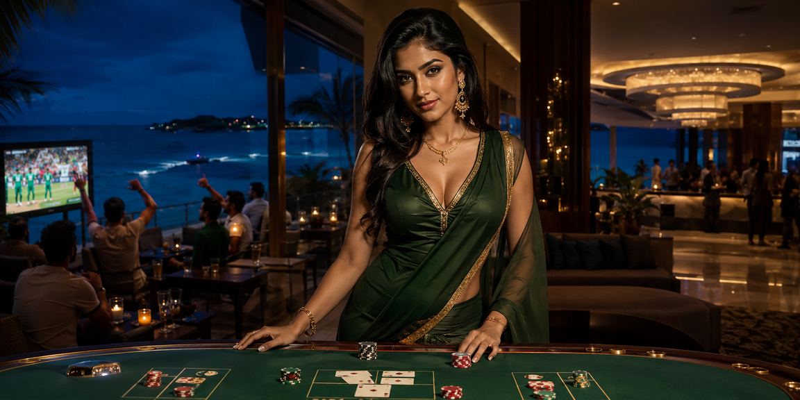 সেন্ট মার্টিনে ক্রিকেট বেটিং উপভোগ করছেন একজন তরুণ